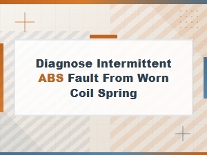 Decoding Abs Faults From Worn Suspension Springs