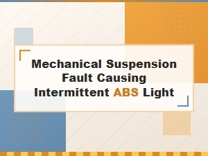 How to Fix an Intermittent Abs Light From Suspension Faults